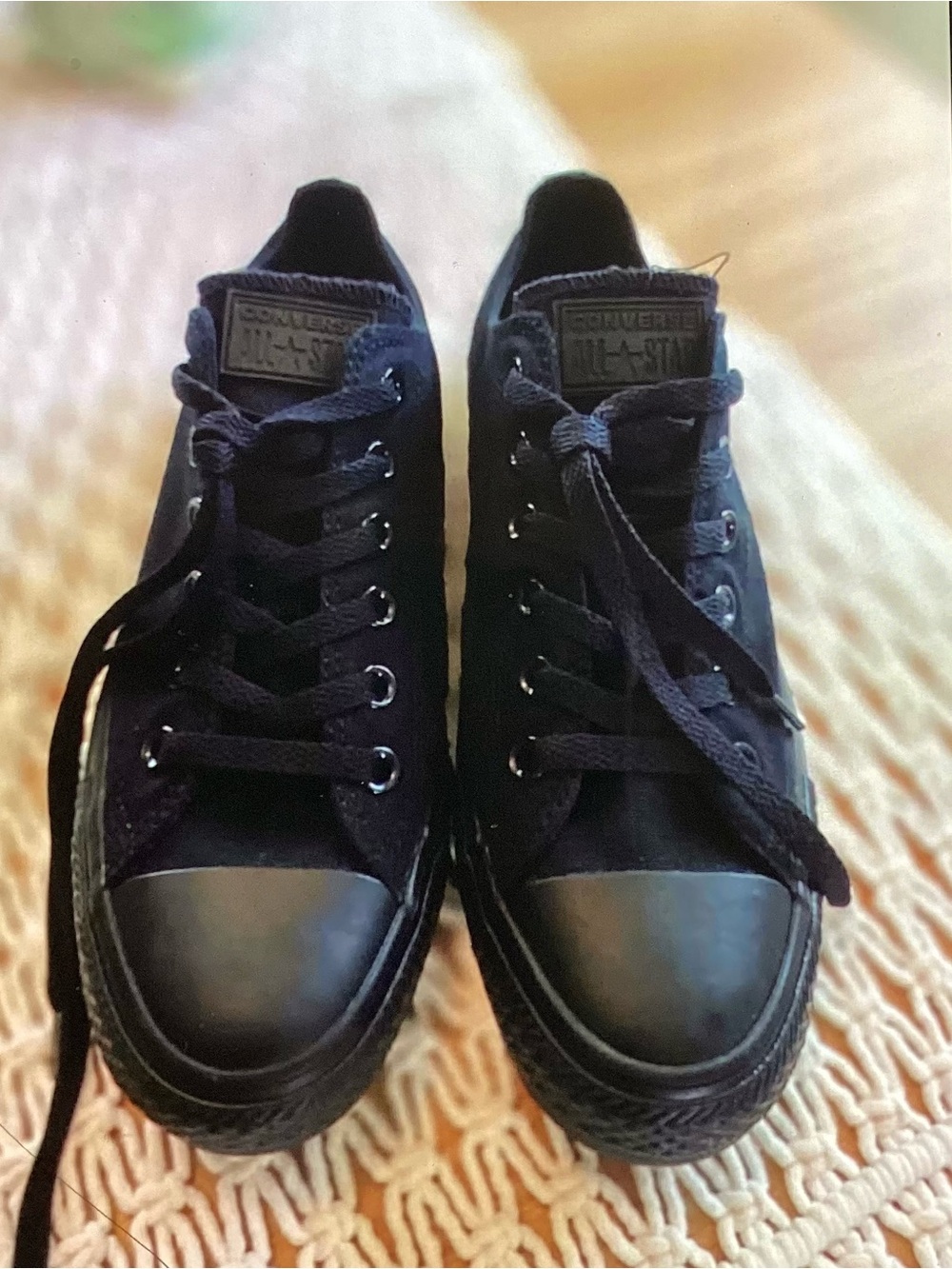 Converse All Star Low Top Sneakers in Black